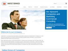 Tablet Screenshot of hafeetgroup.com